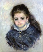 Клод Моне Портрет Жанны Серво 1880г